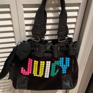 Vintage Y2K vintage black JuicyCouture bag